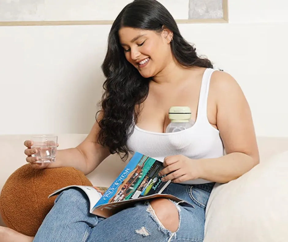 GlowFlow™: Wearable Breast Pump for Modern Moms - The Little Big Store