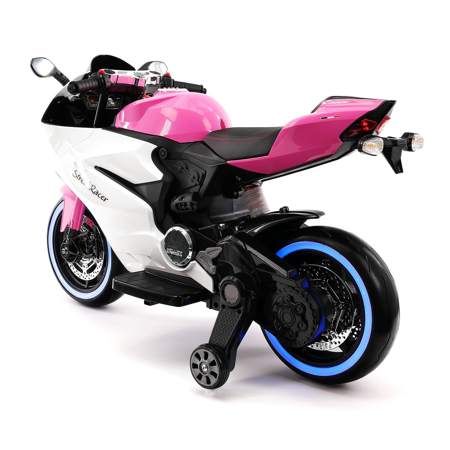 Street Racer 12V Electric Kids Ride-On Motorcycle | Pink - The Little Big Store