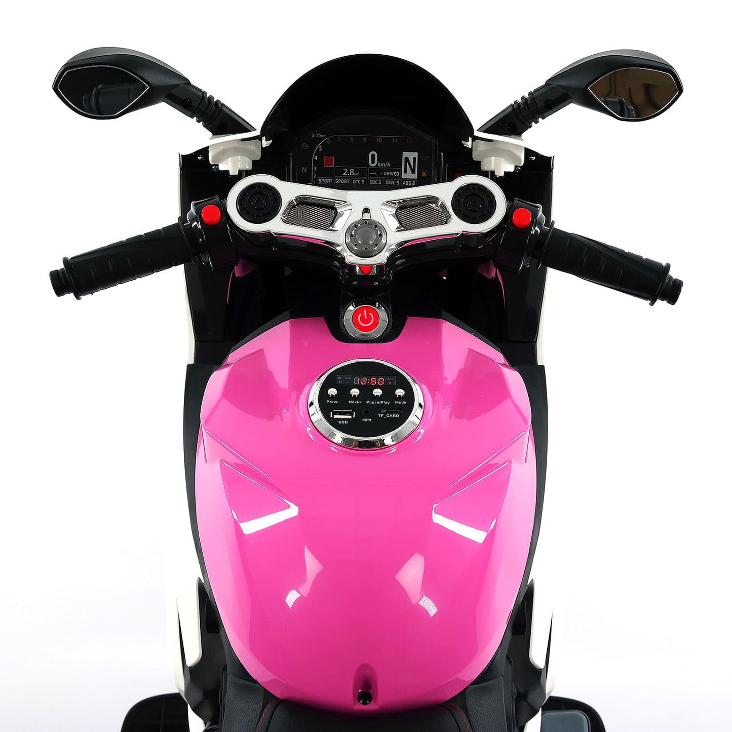 Street Racer 12V Electric Kids Ride-On Motorcycle | Pink - The Little Big Store