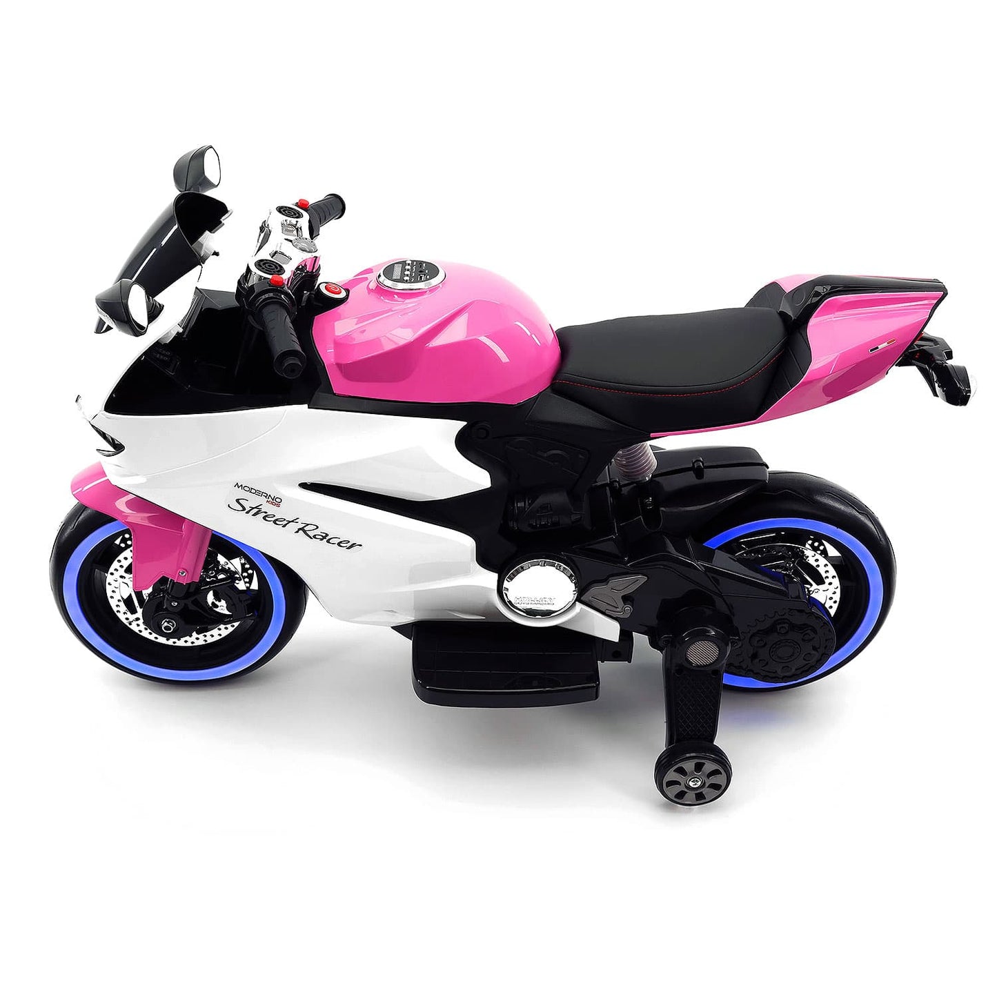 Street Racer 12V Electric Kids Ride-On Motorcycle | Pink - The Little Big Store