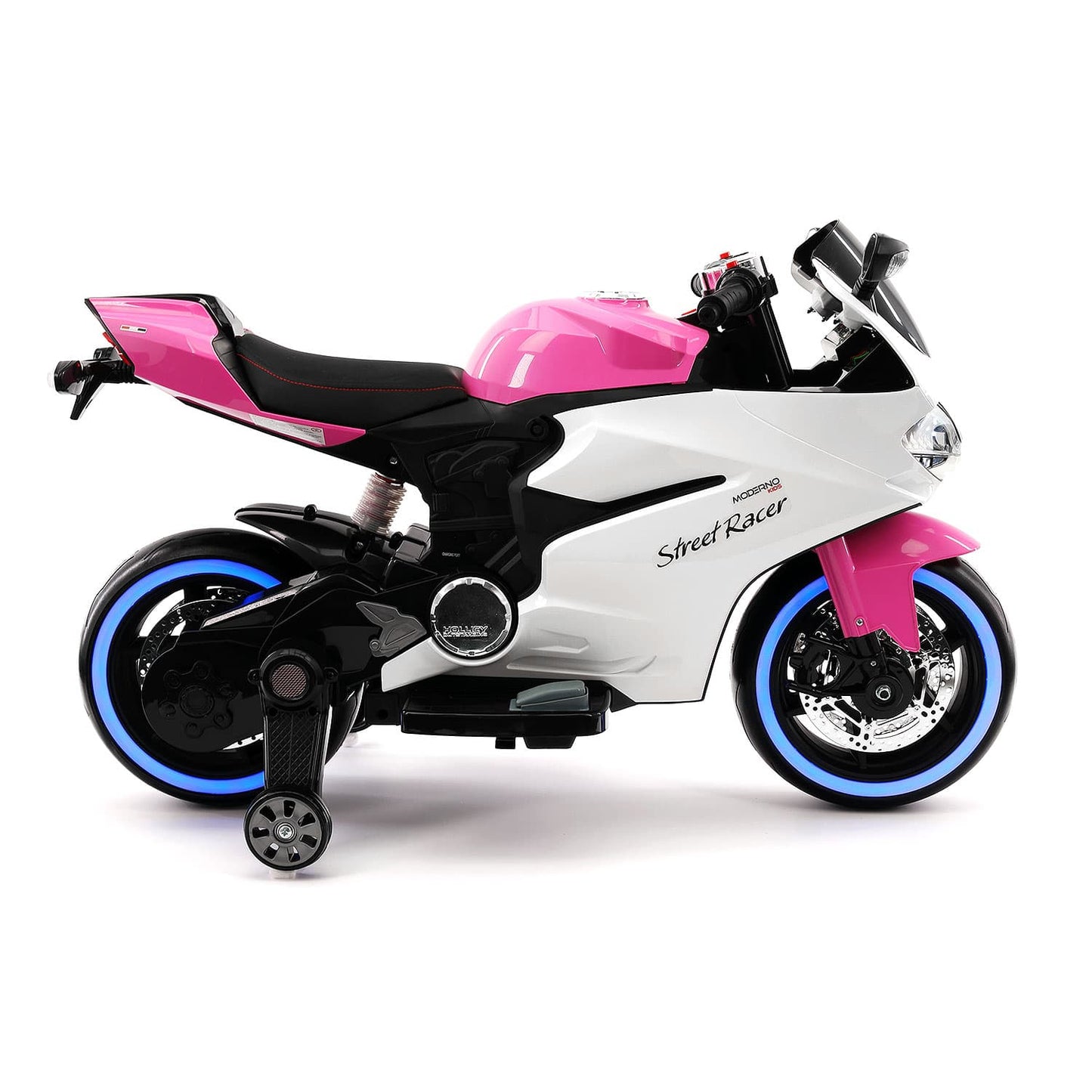 Street Racer 12V Electric Kids Ride-On Motorcycle | Pink - The Little Big Store