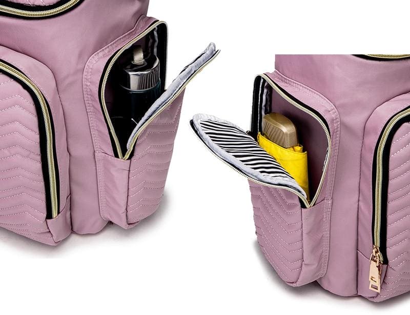 Smart Mom's Travel Companion: Large Capacity Baby Diaper Bag for On-the-Go Moms!