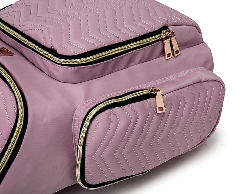 Smart Mom's Travel Companion: Large Capacity Baby Diaper Bag for On-the-Go Moms!