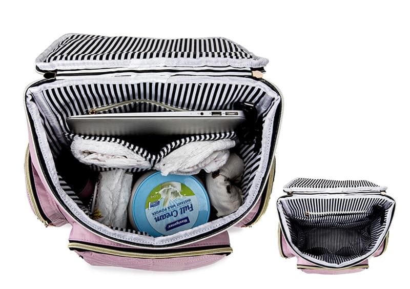 Ultimate Diaper Backpack: Stylish & Functional Baby Bag for Parents on the Go! - The Little Big Store