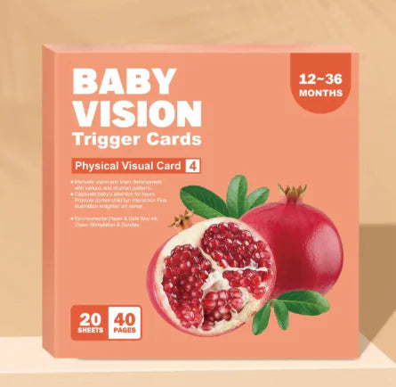 ๐ง Early Education Visual Stimulation Cards โ High-Contrast Learning Flashcards for Babies (0โ24 Months) ๐ผ