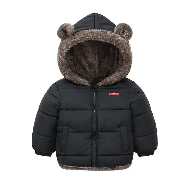 Children's Thick Fleece Coat - The Little Big Store