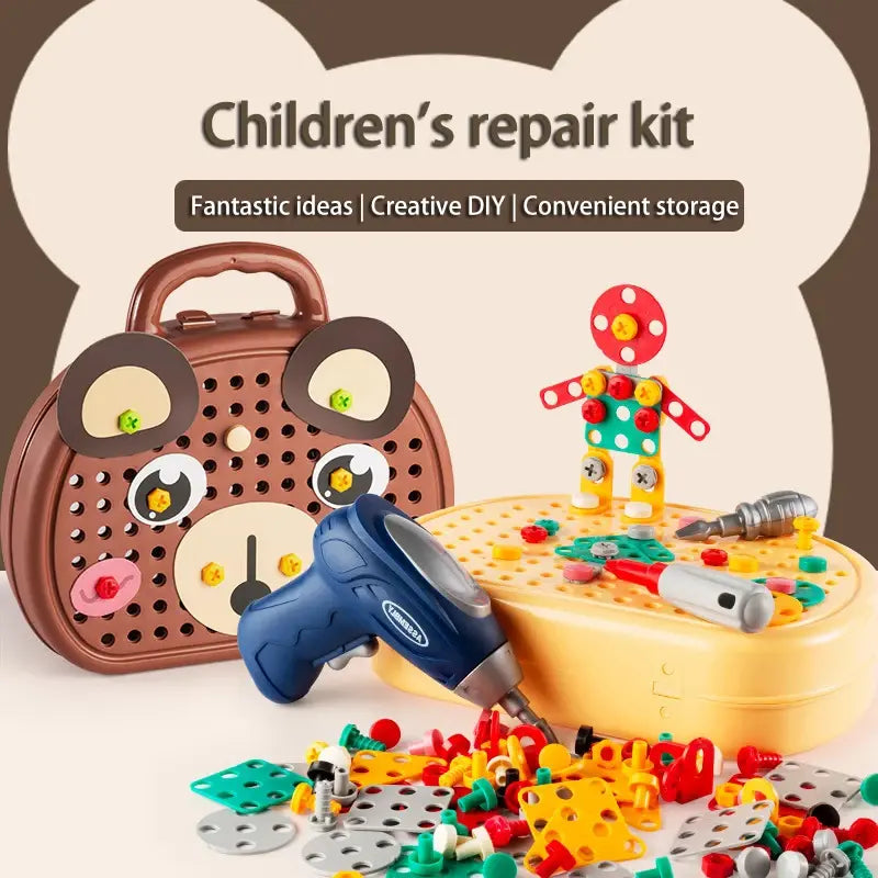 Montessori Pretend Repair Kit