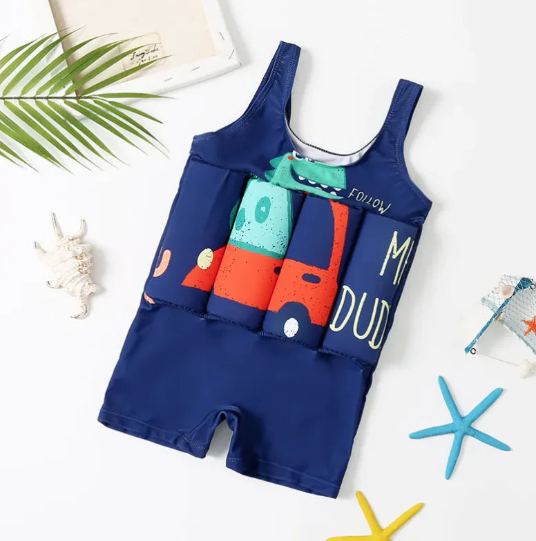 Kids' One-Piece Buoyancy Swimsuit - The Little Big Store