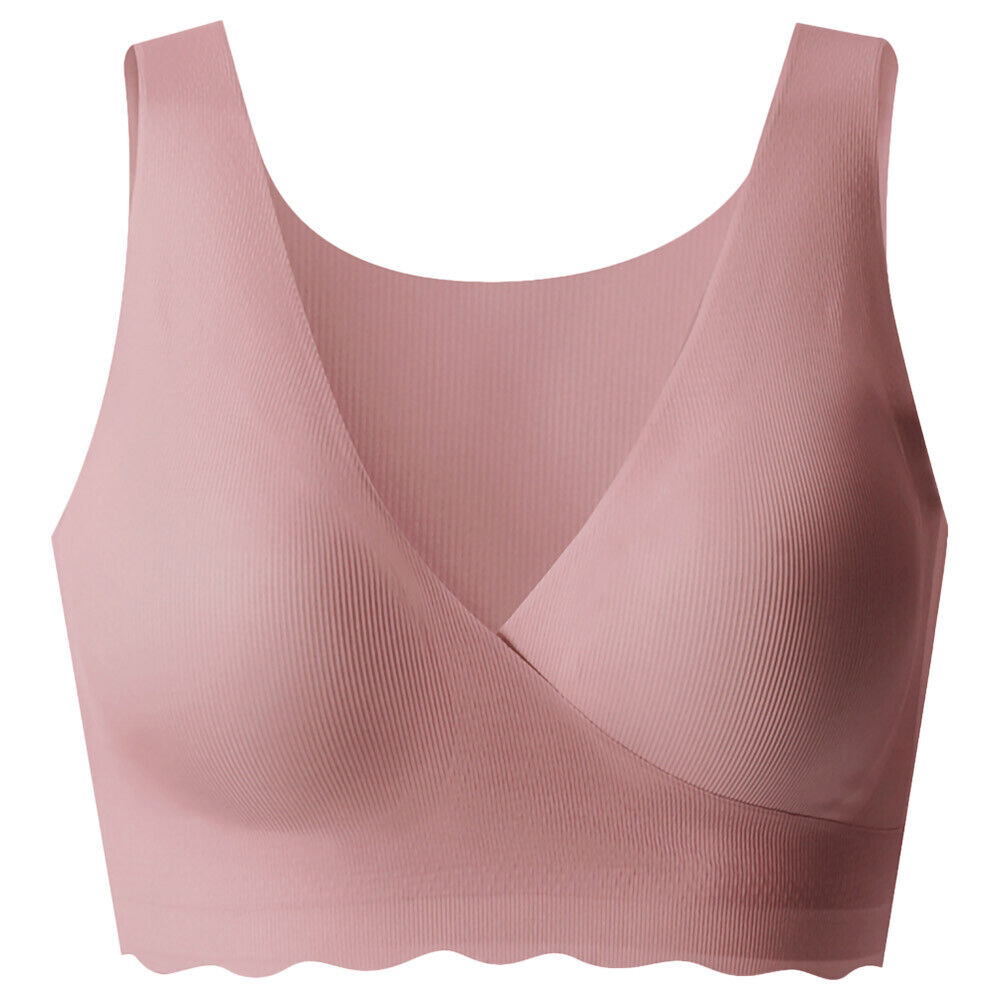 🤰 ComfiNest Seamless Maternity Bra 🌸 – Ultra-Soft, Supportive & Stretchy for Moms-to-Be