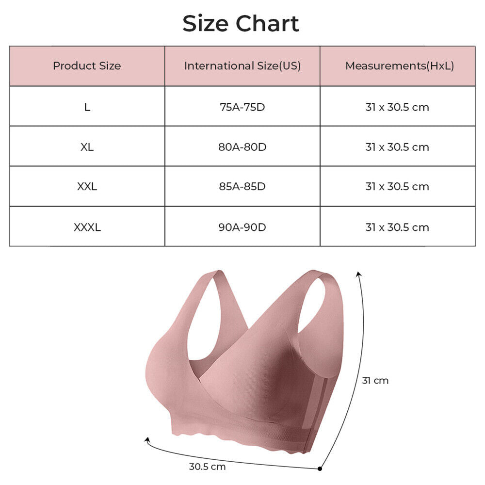 🤰 ComfiNest Seamless Maternity Bra 🌸 – Ultra-Soft, Supportive & Stretchy for Moms-to-Be