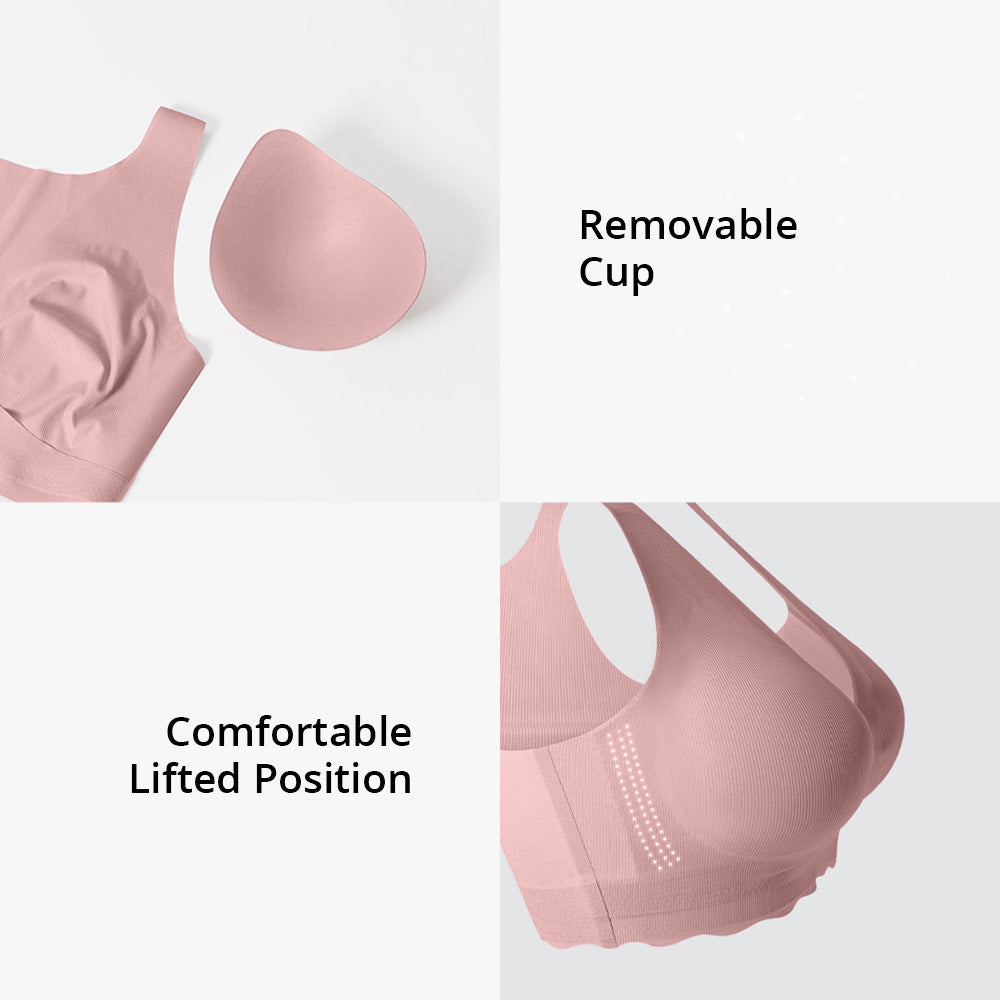 🤰 ComfiNest Seamless Maternity Bra 🌸 – Ultra-Soft, Supportive & Stretchy for Moms-to-Be