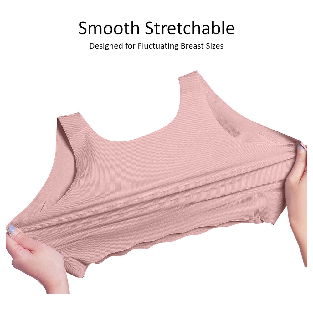 🤰 ComfiNest Seamless Maternity Bra 🌸 – Ultra-Soft, Supportive & Stretchy for Moms-to-Be