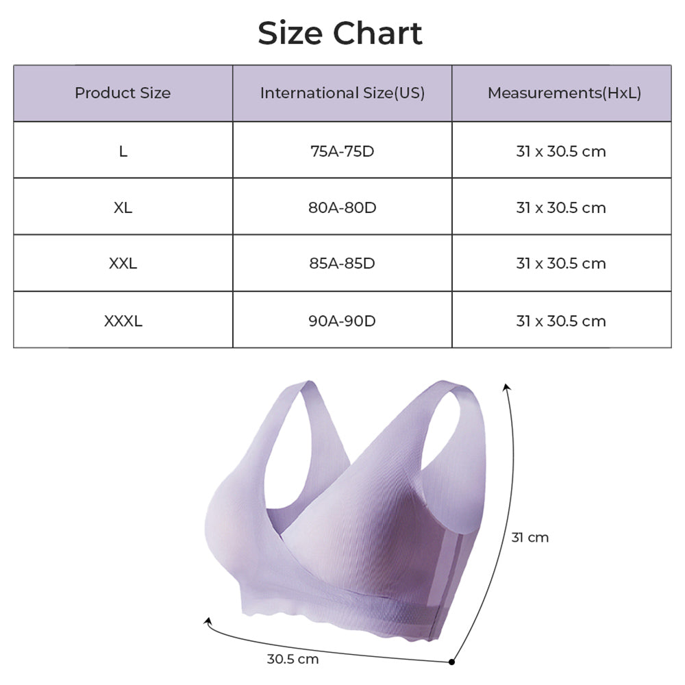 🤰 ComfiNest Seamless Maternity Bra 🌸 – Ultra-Soft, Supportive & Stretchy for Moms-to-Be