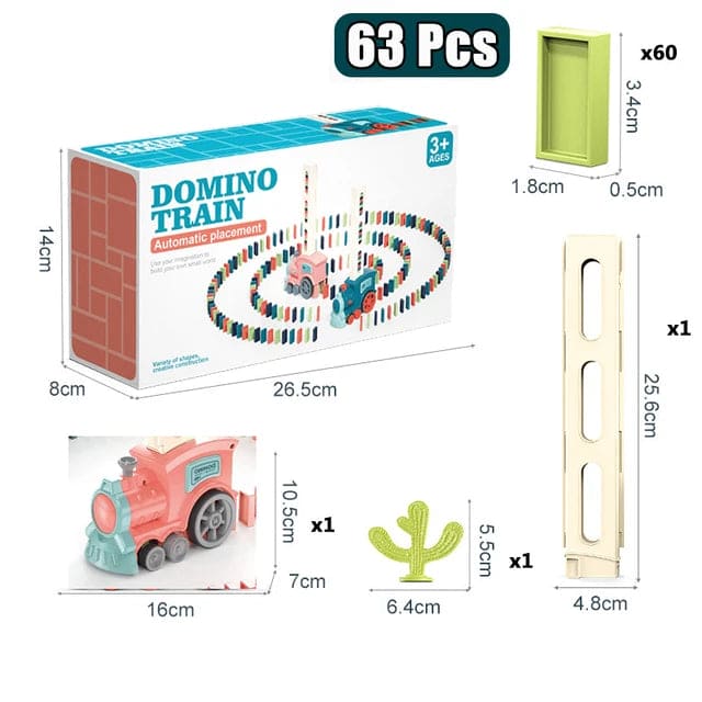 Kids Automatic Domino Train - The Little Big Store