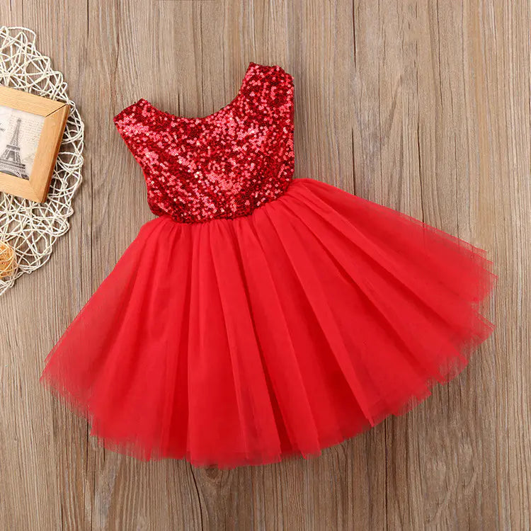 ✨ GlimmerGlow™ Sleeveless Sequined Summer Dress 👗
