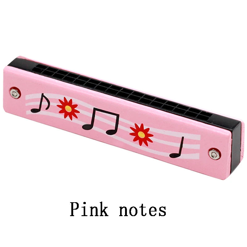 Children Wooden Harmonica Musical Instrument Toys Music Teaching Aids Puzzle Early Education Kindergarten Beginners TMZ - The Little Big Store