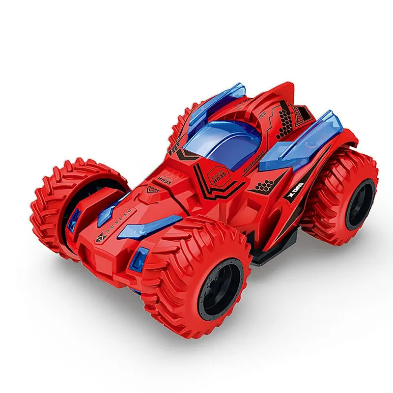 Stunt Spinning Toy Car.Kids Pull Back Car for 3 Year Old Boy Girl and Toddler.Up 360 Upright Rotation Game - The Little Big Store