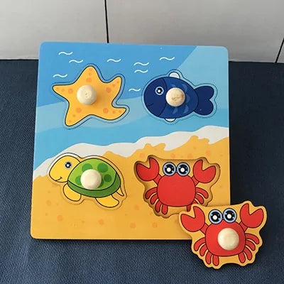 Baby Toy Wooden Roller Coaster - The Little Big Store