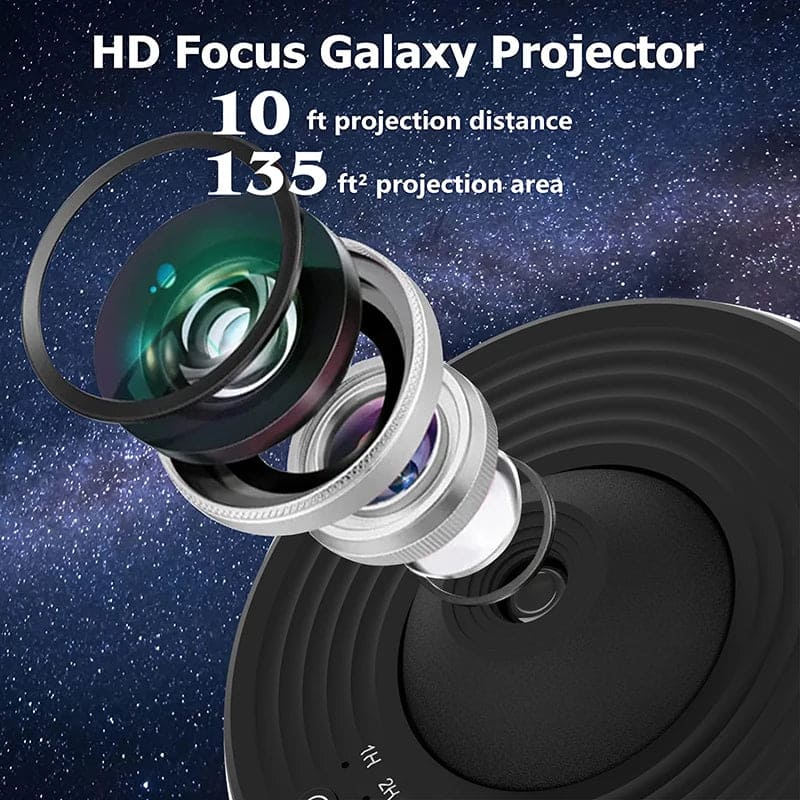 360° Galaxy Projector Night Light - The Little Big Store