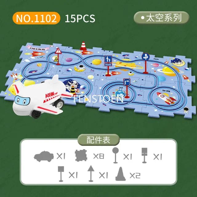Electric Railroad Speeder Toy For Children