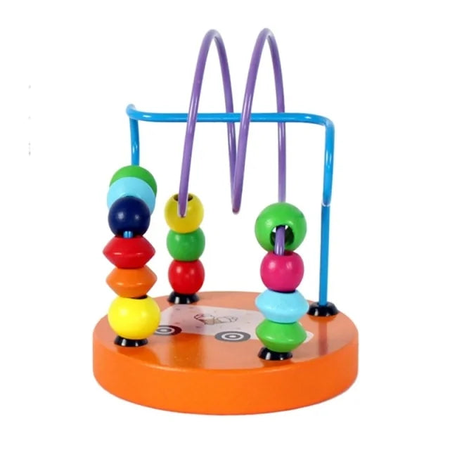 Baby Toy Wooden Roller Coaster - The Little Big Store