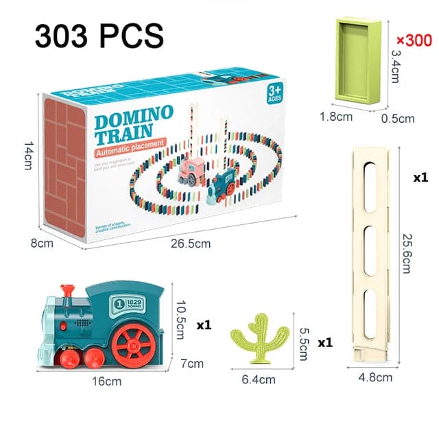 Kids Automatic Domino Train - The Little Big Store