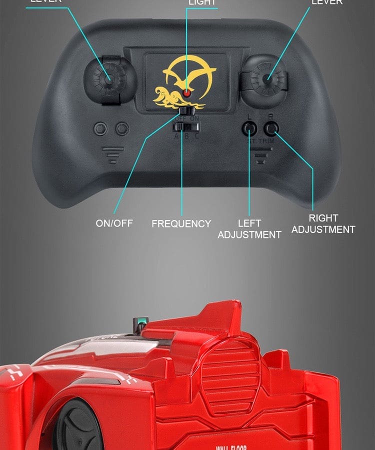 TheLittleBigStore TurboFlip™ 360° RC Stunt Car – Dual-Purpose High-Speed Action Racer