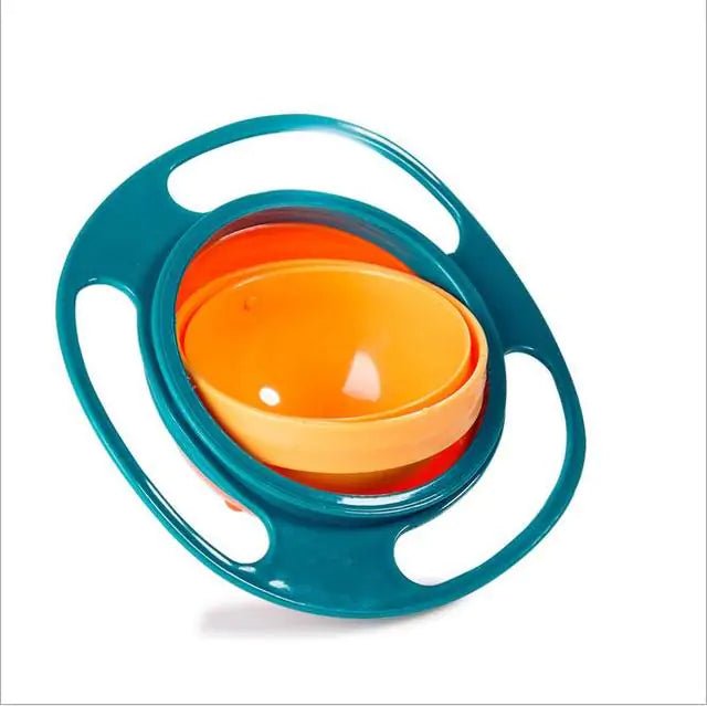 360° Universal Spill-Proof Bowl: Mealtime Magic in Every Spin!