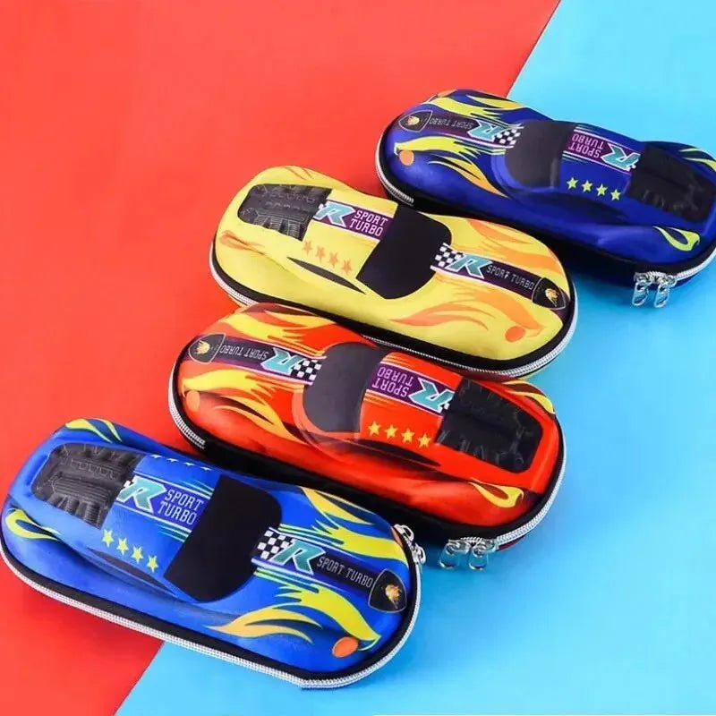 3D Racing Car Pencil Cases Case - The Little Big Store
