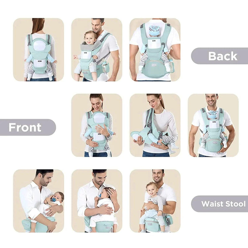 🤱 CarryJoy™ – 9-in-1 Baby Carrier for Comfort, Style & Bonding 👶💞