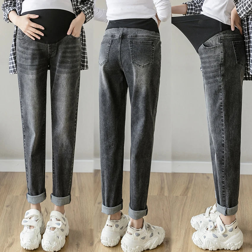š Step into comfort and style with our Pregnancy Abdominal Jeans! š¤°š - The Little Big Store