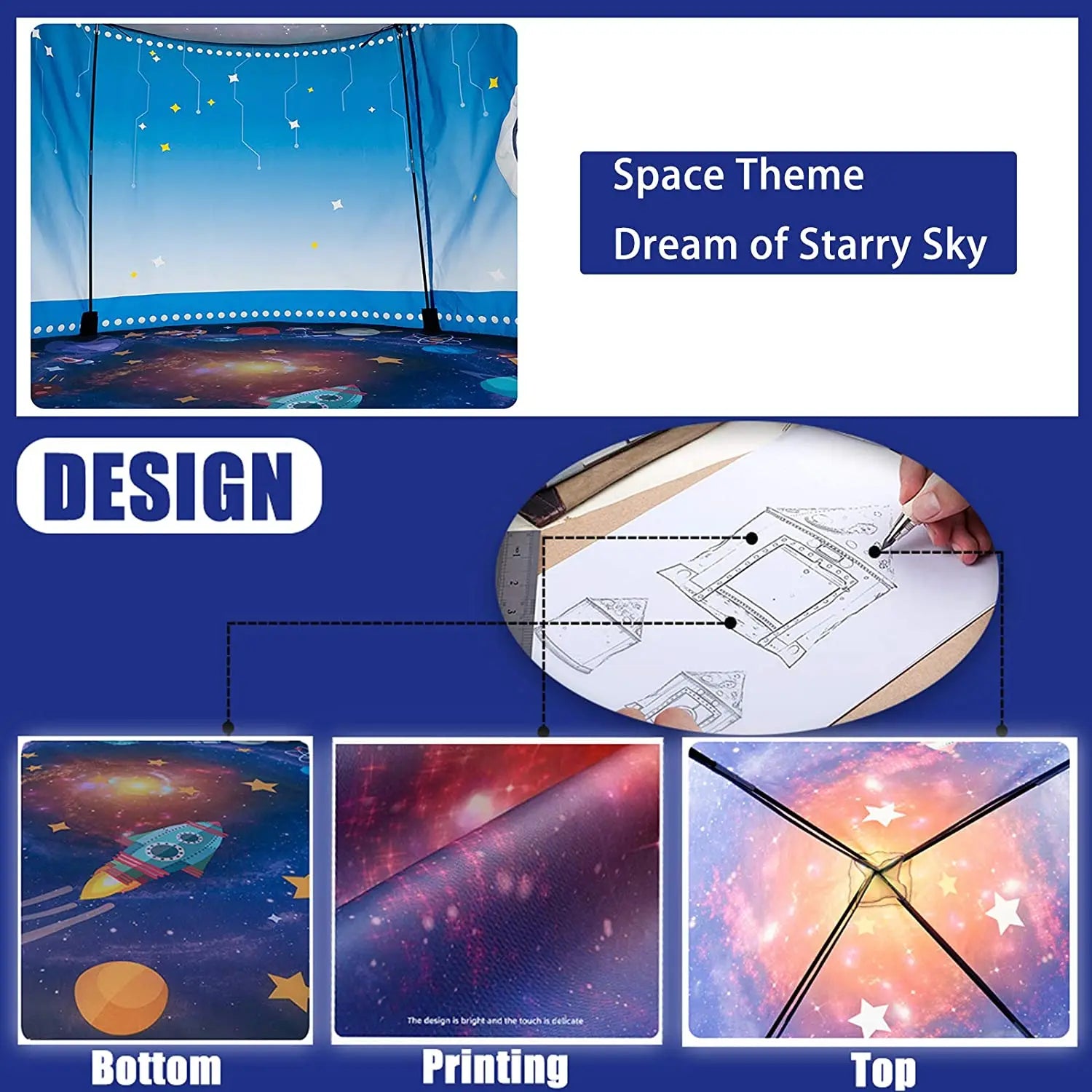 πβ¨ Blast Off into Adventure with the Rocket Ship Kids Tent!
