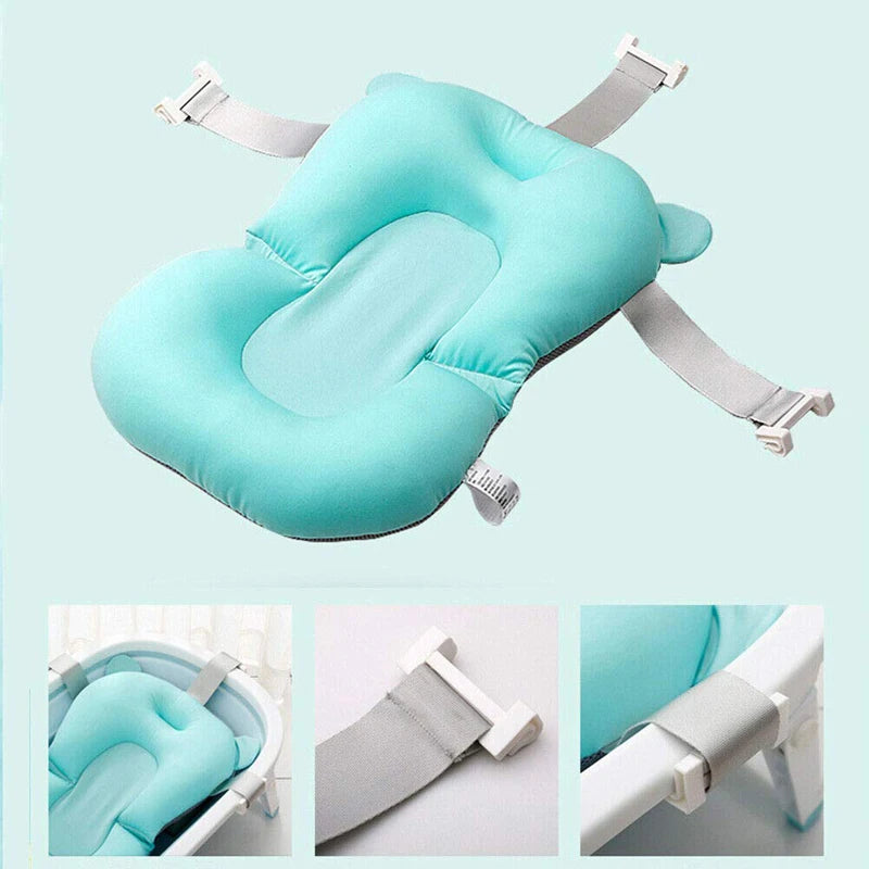 Safe and Cozy Bath Time: Non-Slip Baby Bath Mat Tub! ππΆπ - The Little Big Store