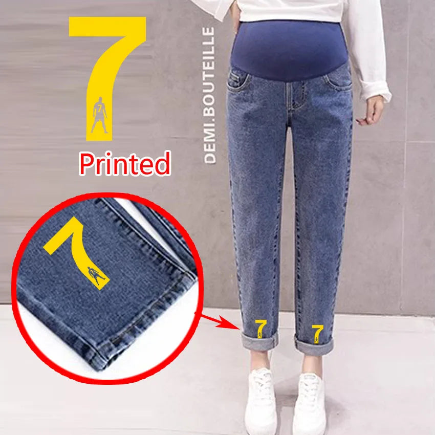 š Step into comfort and style with our Pregnancy Abdominal Jeans! š¤°š - The Little Big Store