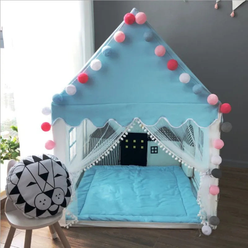 Portable Pink Kids Tent - Fun Foldable Playhouse