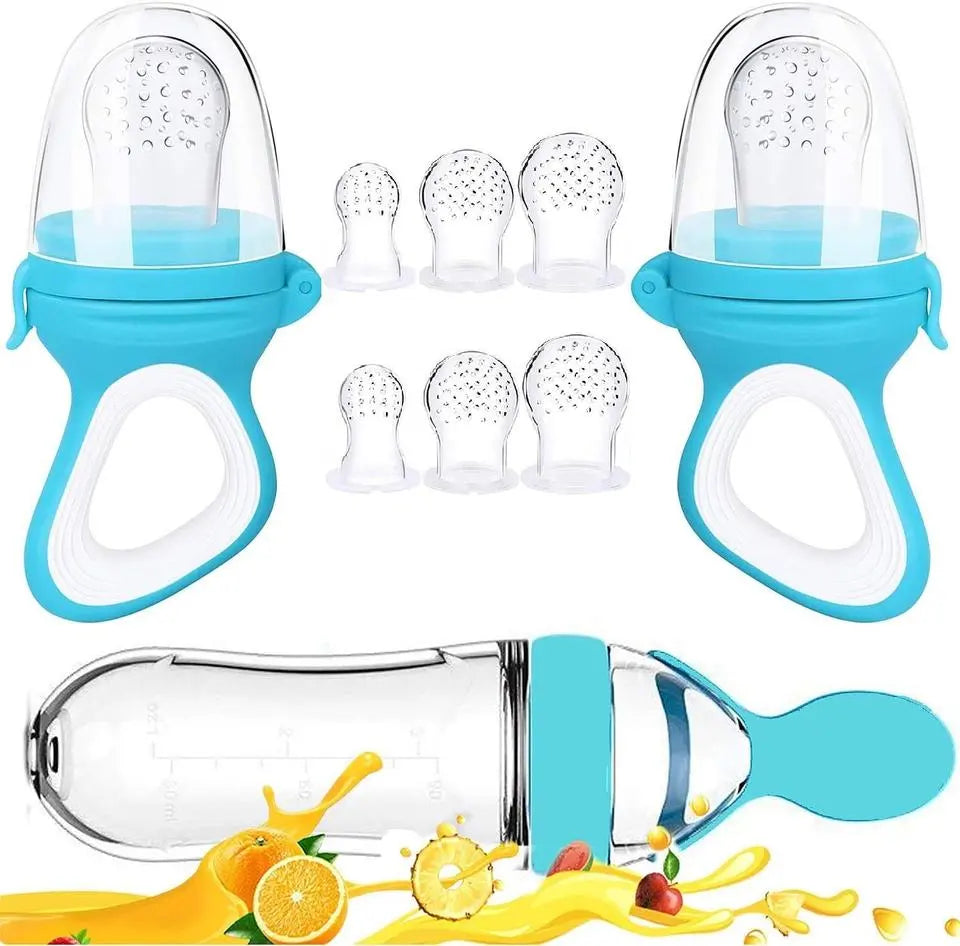 SqueezEase: Silicone Baby Feeding Bottle Cup - The Little Big Store
