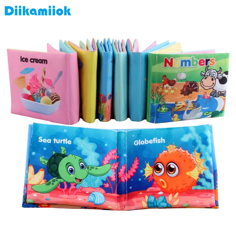 Enlighten & Engage: Baby Cloth Books - Interactive Early Learning Toys for Toddlers (12-72 Months) - The Little Big Store