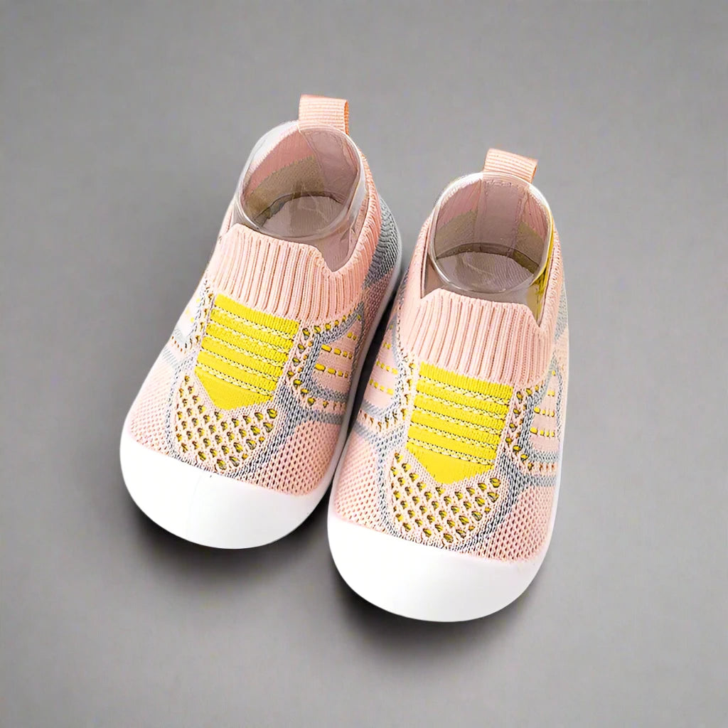 Step into Comfort: Breathable Mesh Baby Shoes - The Little Big Store