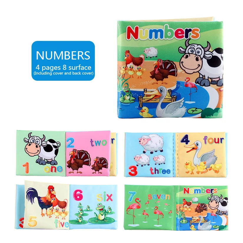 Enlighten & Engage: Baby Cloth Books - Interactive Early Learning Toys for Toddlers (12-72 Months) - The Little Big Store