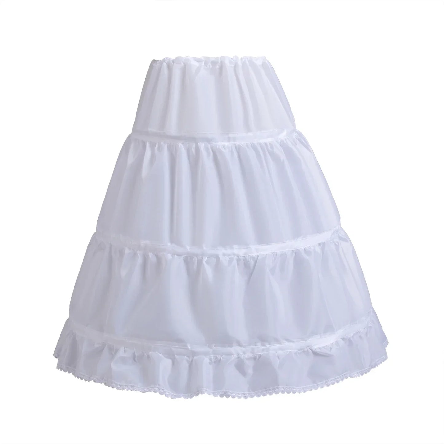 Radiant Royalty: Appliquéd Flower Princess Gown - The Little Big Store