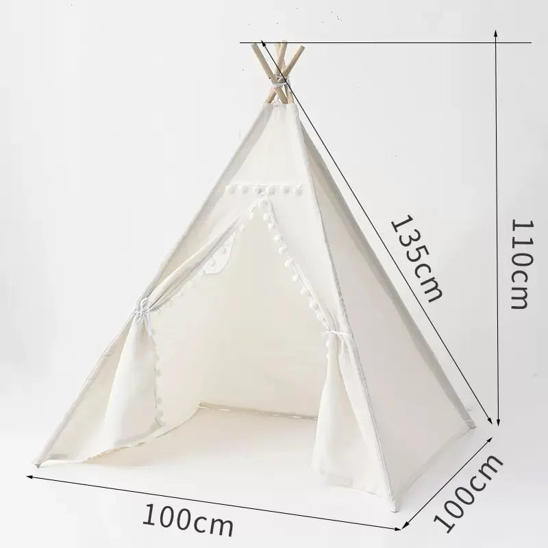 Portable Teepee Playhouse - Indoor Adventure for Kids