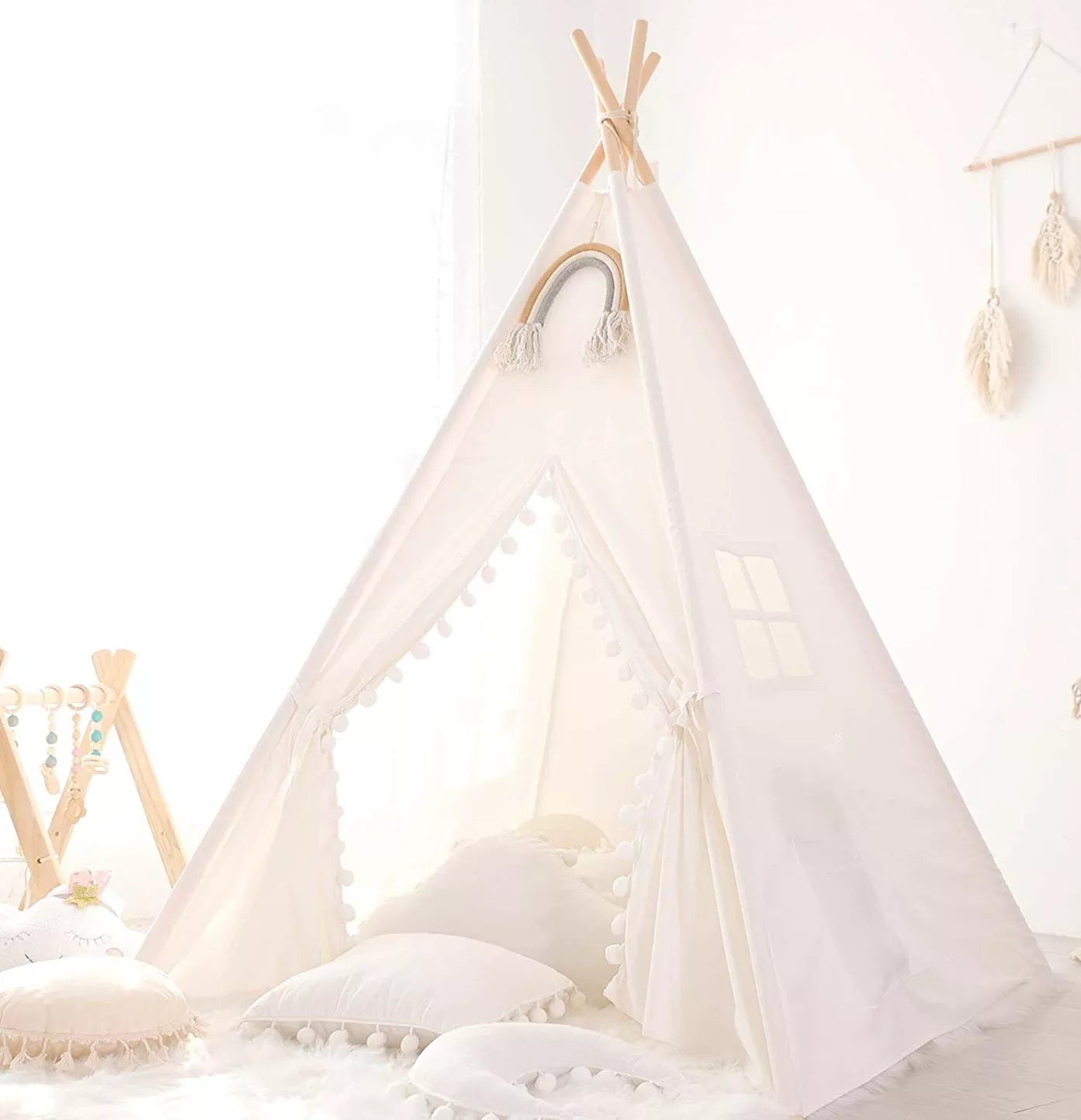 Portable Teepee Playhouse - Indoor Adventure for Kids