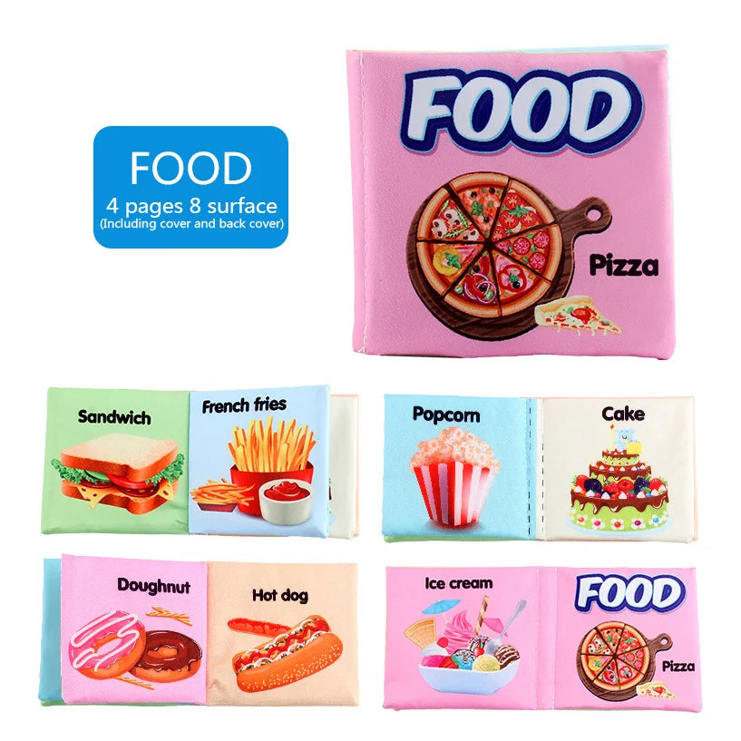 Enlighten & Engage: Baby Cloth Books - Interactive Early Learning Toys for Toddlers (12-72 Months) - The Little Big Store
