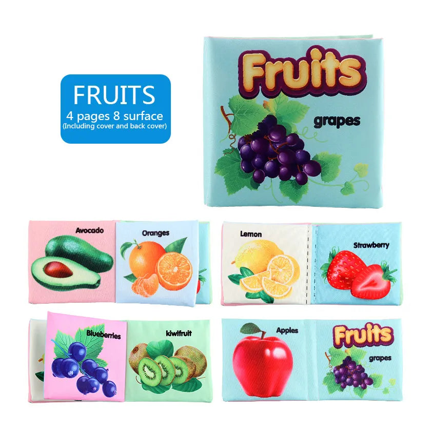 Enlighten & Engage: Baby Cloth Books - Interactive Early Learning Toys for Toddlers (12-72 Months) - The Little Big Store