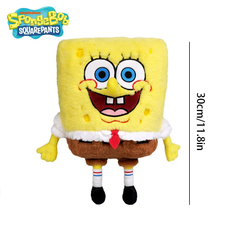 Adorable Cartoon SpongeBob Character Plush Toys: Cuddly Companions for Kids! - The Little Big Store
