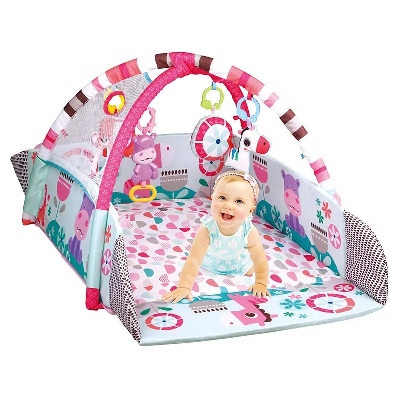 Parent-Child Baby Fitness Frame: Soft Crawling Mat & Educational Toy for Boys and Girls - The Little Big Store