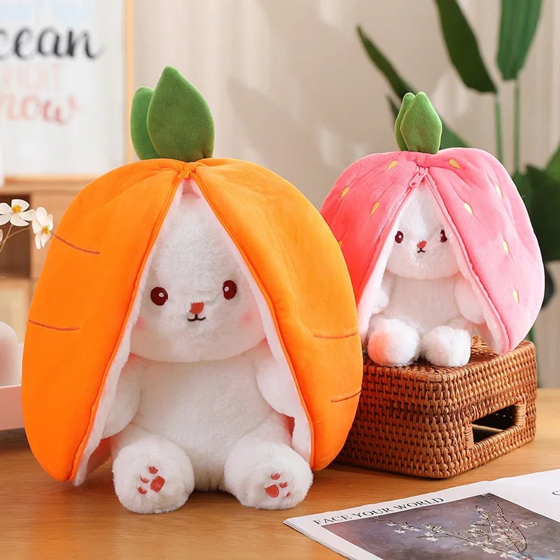 Adorable Bunny Plush Toys: Strawberry-Sweet Stuffed Rabbits for Hugging and Gifting