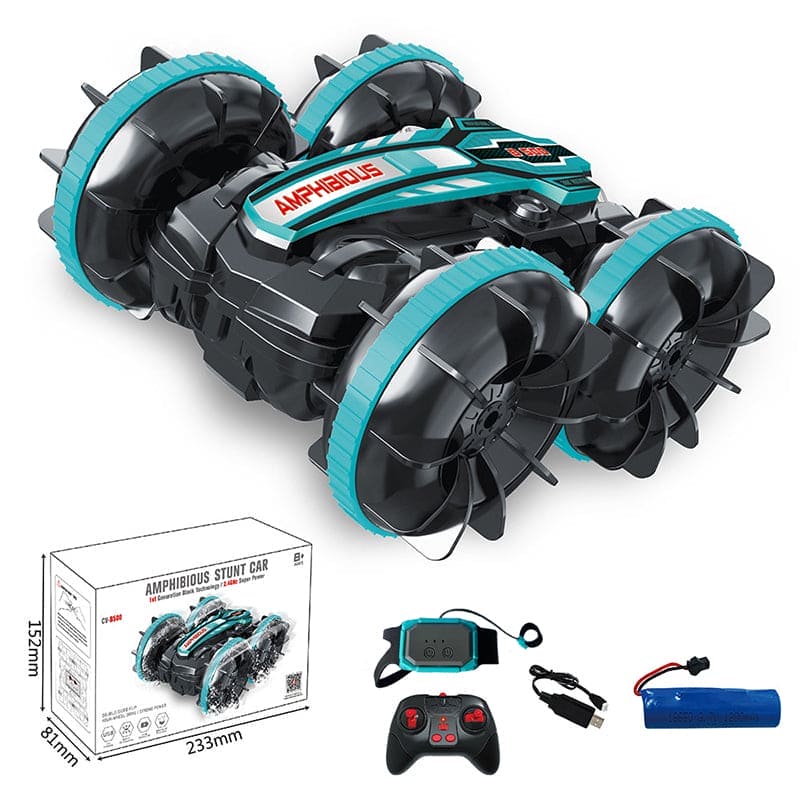 Amphibious Stunt Car Toy: Make a Splash with Exciting Land and Water Adventures!