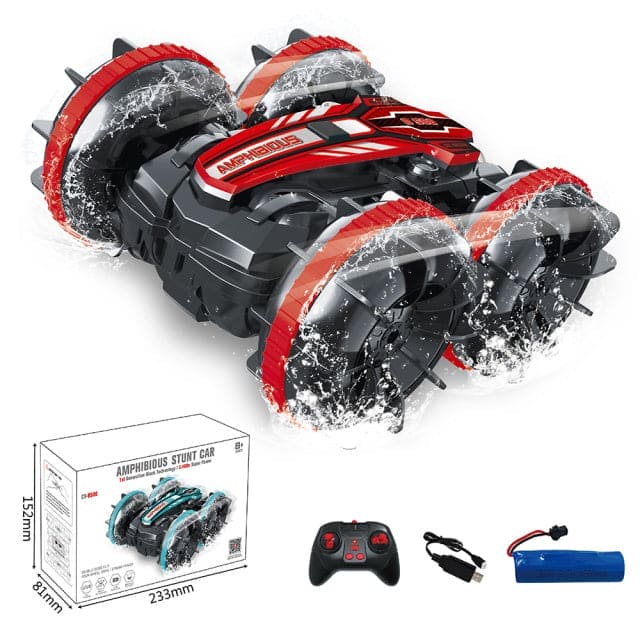 Amphibious Stunt Car Toy: Make a Splash with Exciting Land and Water Adventures!