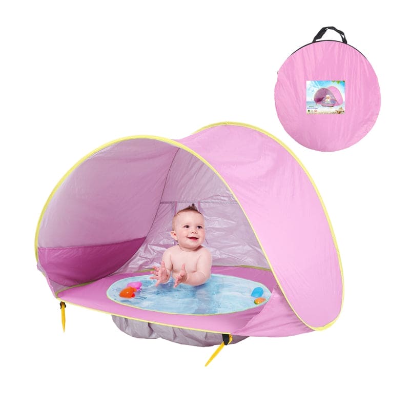 SandySprout™ Baby Beach Tent: UV Protection Sun Shelter with Pool Shade